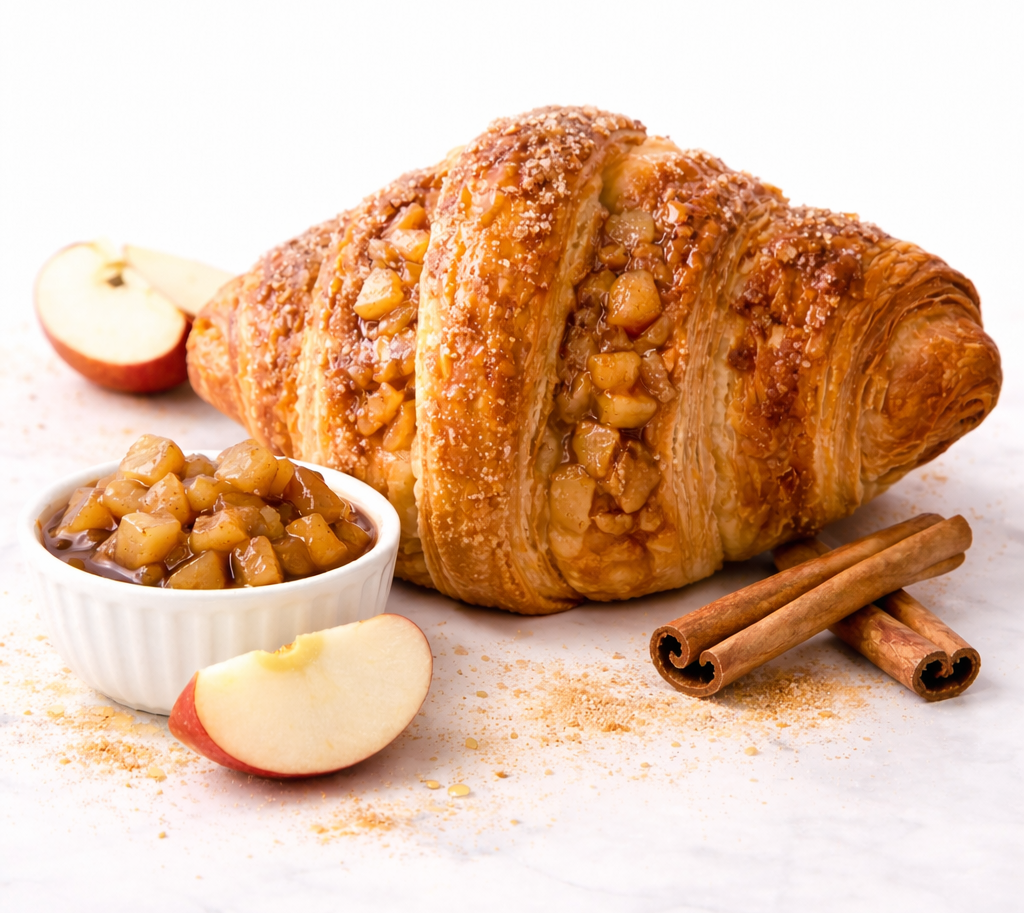 Fruchtbasierte Croissants