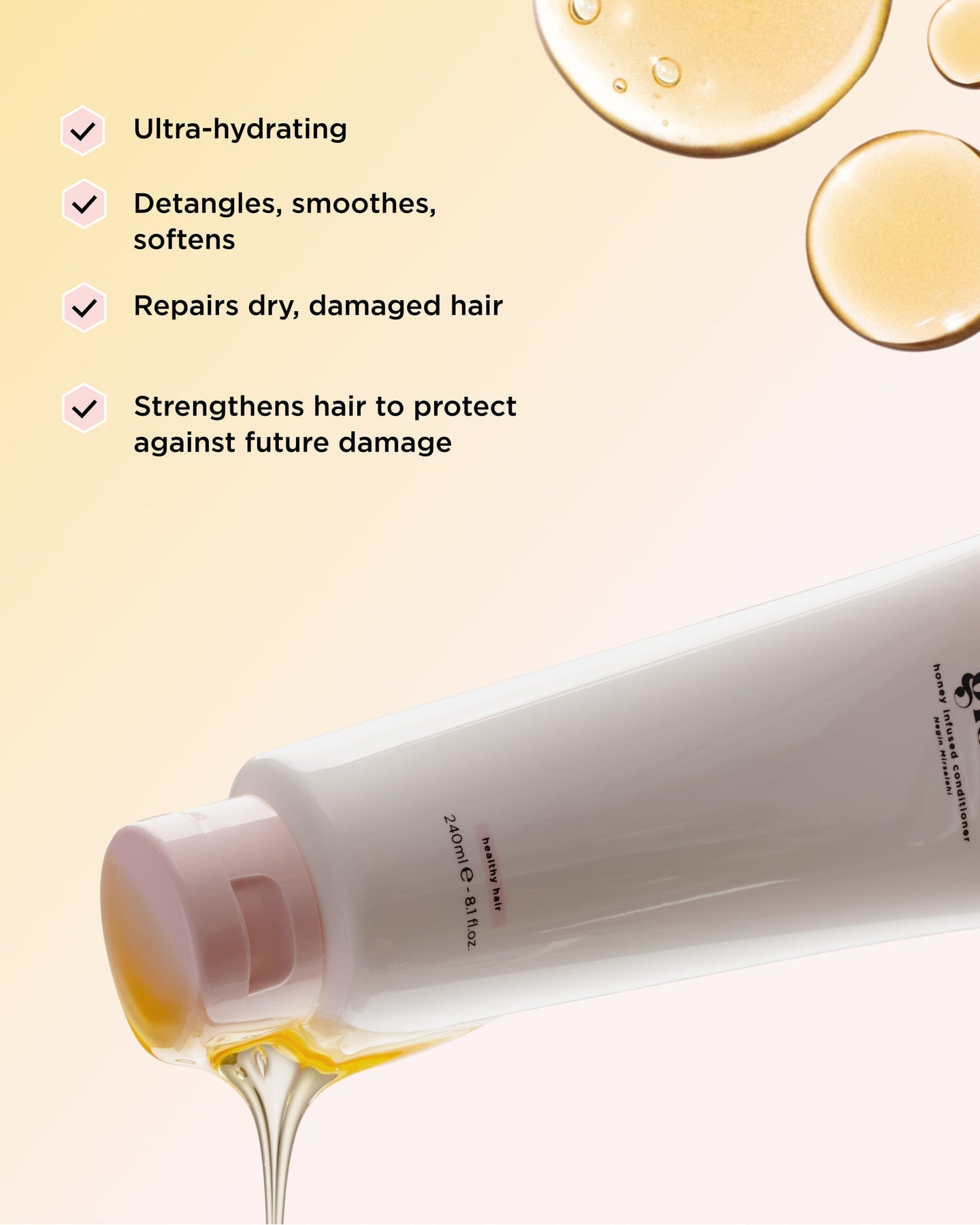 Honig-aufgefüllter Conditioner