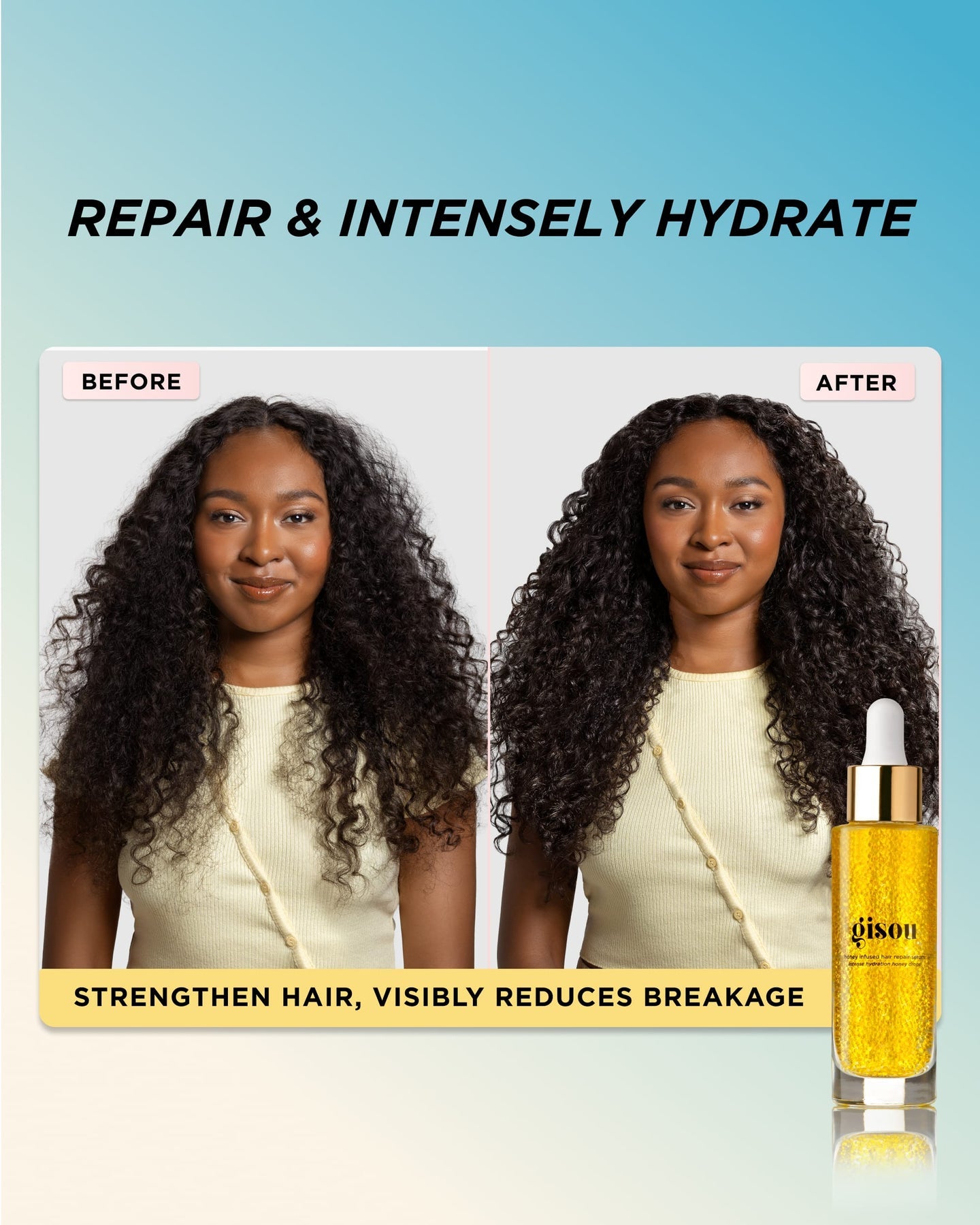 Haarreparatur und intensives Hydratationsduo