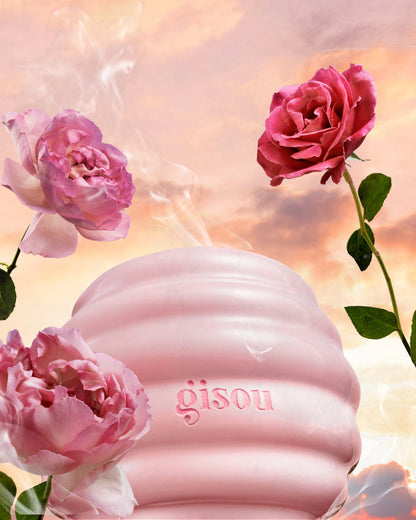 Honig Duftkerze - Wilde Rose