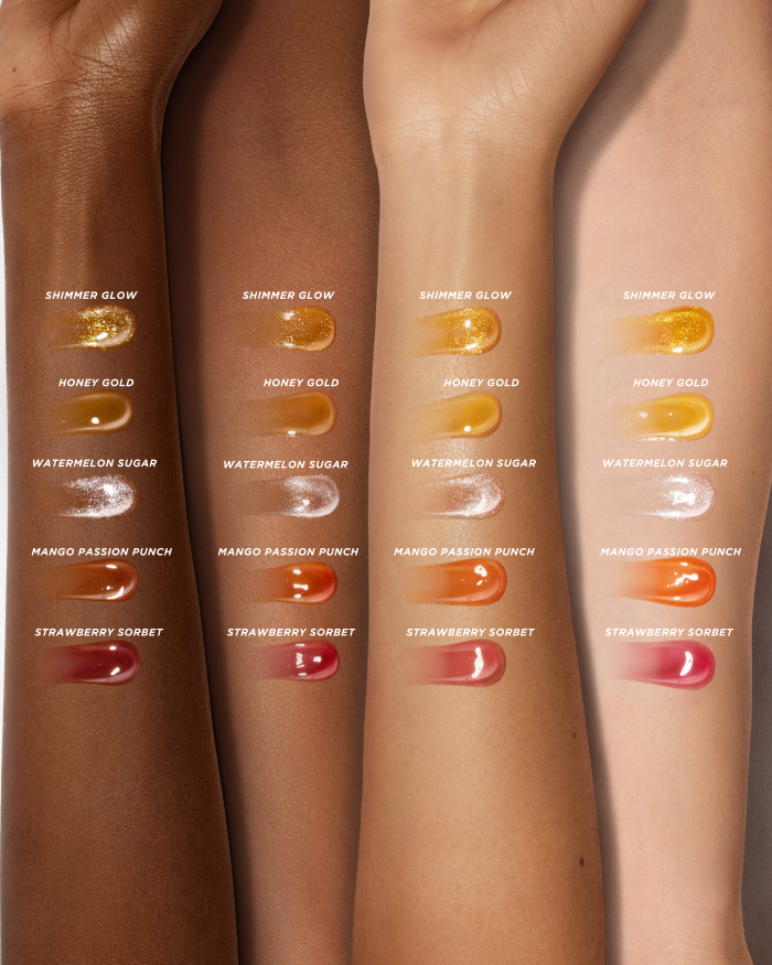 Lip Oil getöntes Trio