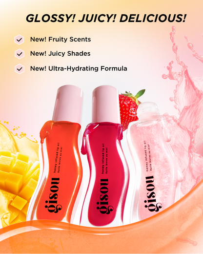 Lip Oil getöntes Trio