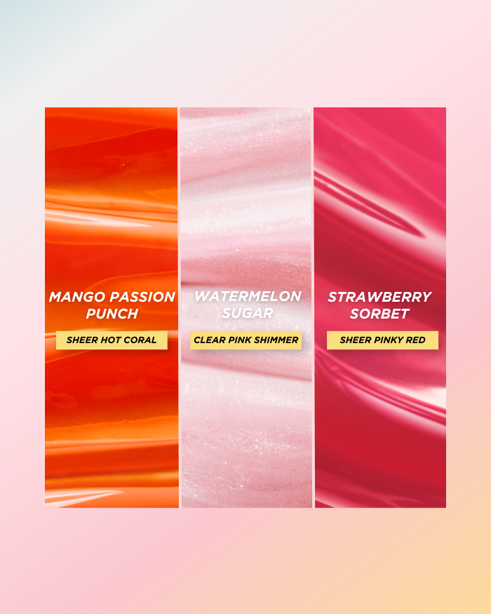 Lip Oil getöntes Trio