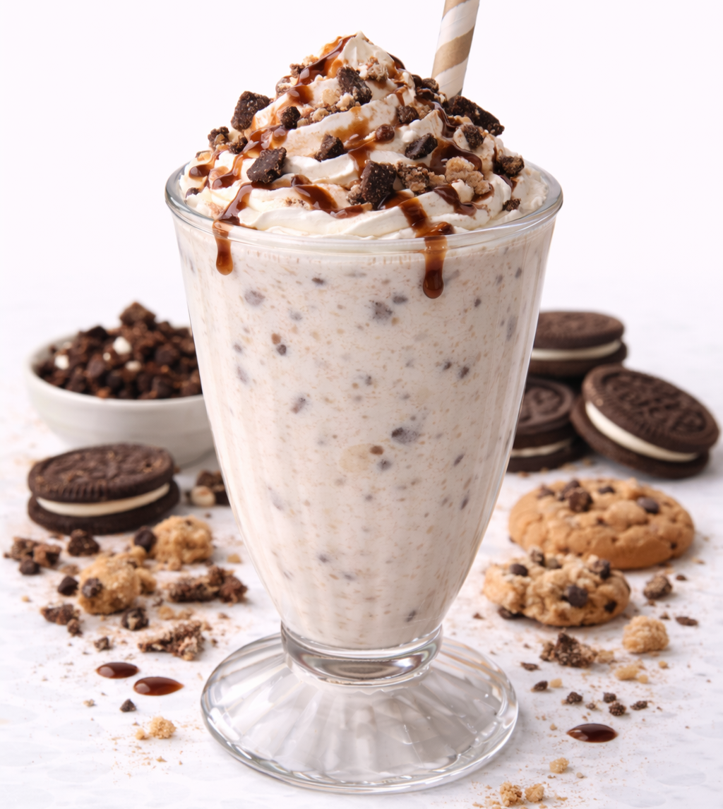 Keks-und Dessertbassierte Milchshakes
