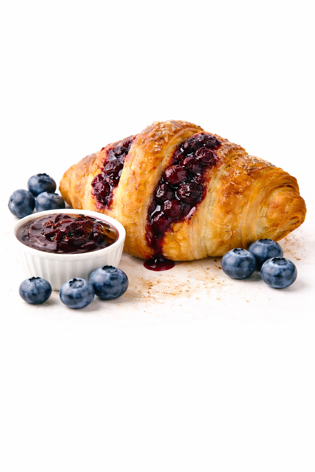 Fruchtbasierte Croissants