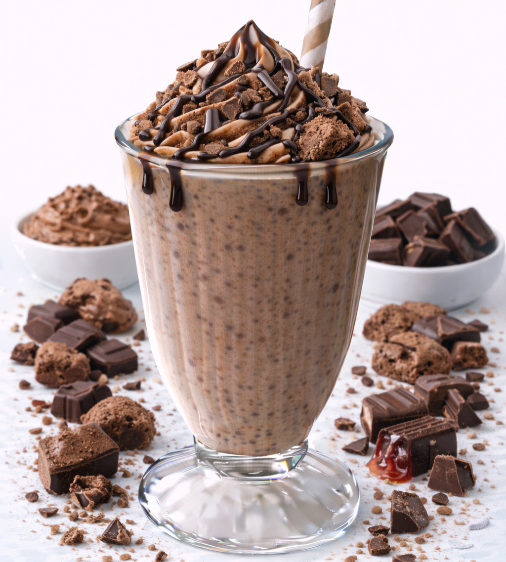 Süßbasierte Milchshakes