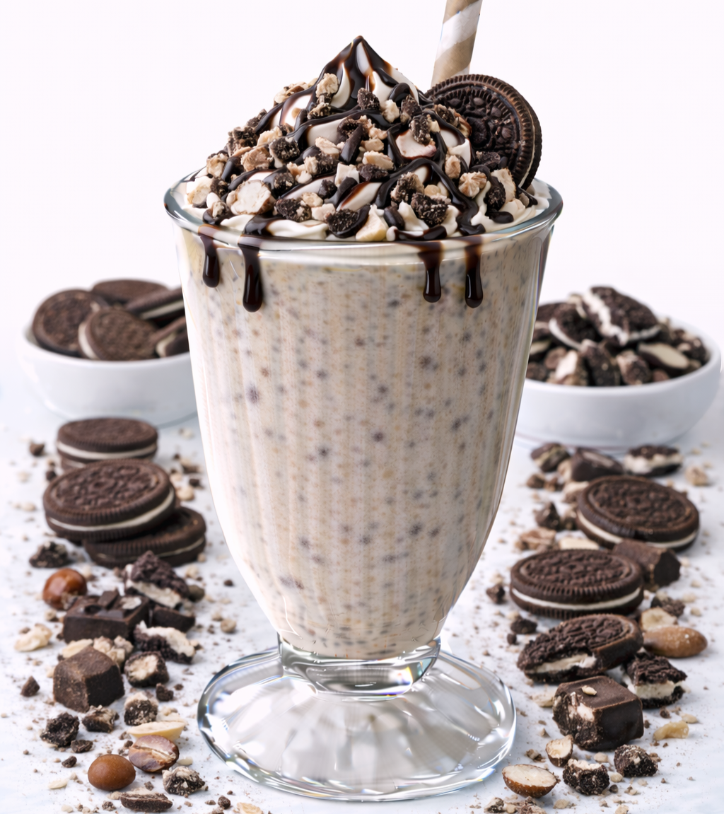 Süßbasierte Milchshakes