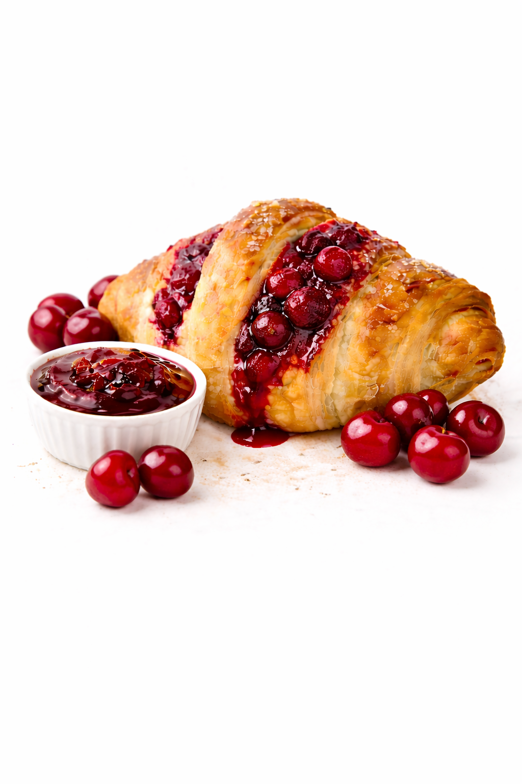 Fruchtbasierte Croissants