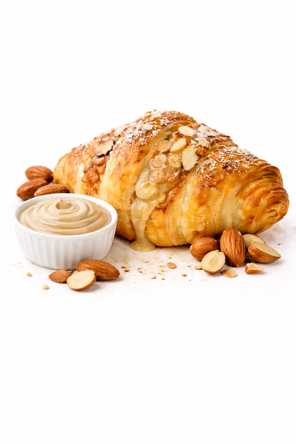 Schokoladen-und Nussbasierte Croissants