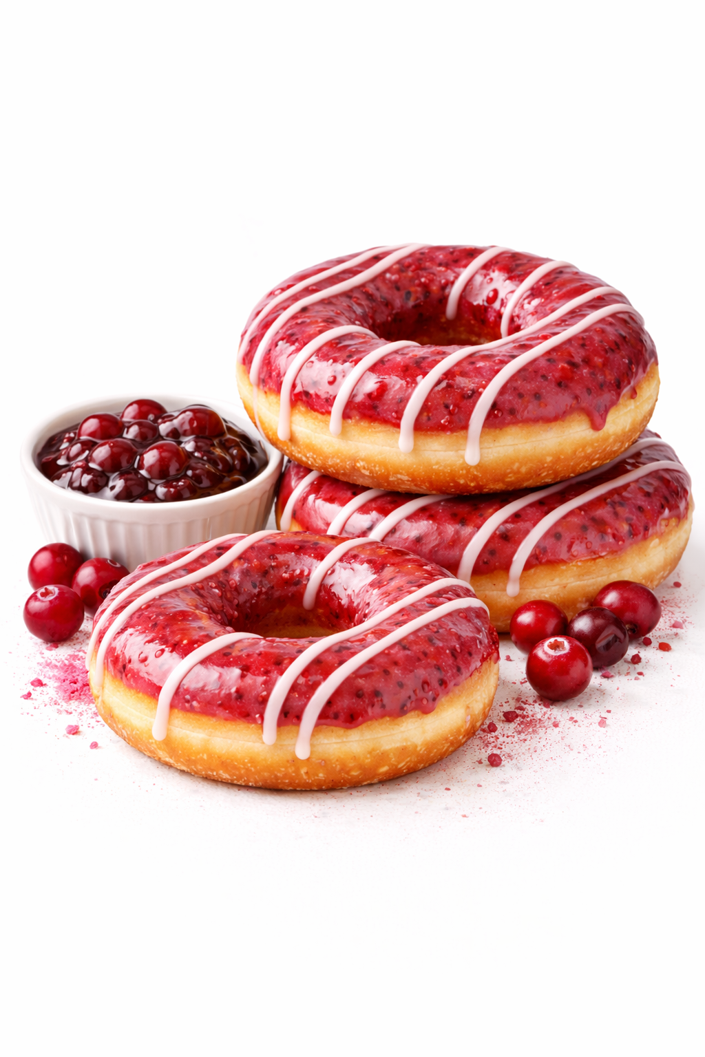 Fruchtbasierte Donuts