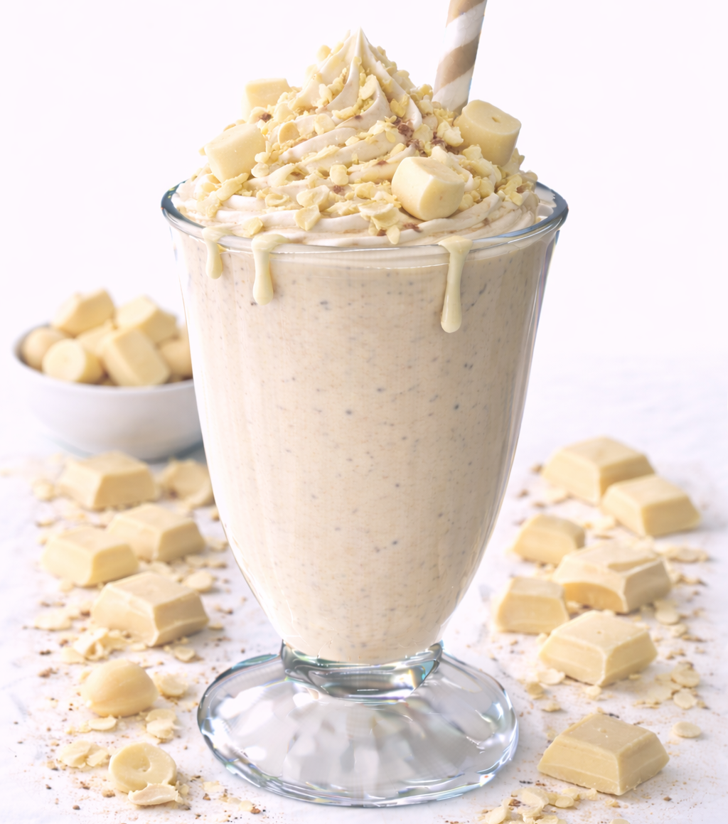 Schokoladen-und Nussbasierte Milchshakes