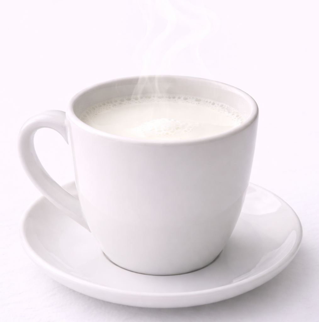 Heiße Milch