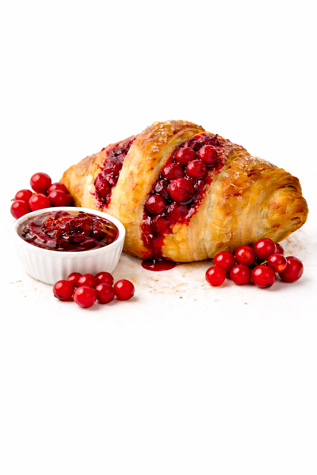 Fruchtbasierte Croissants
