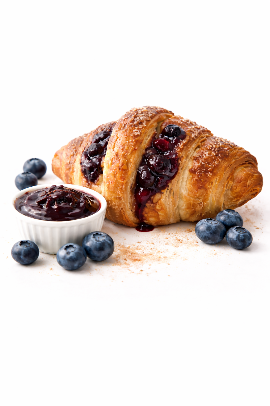 Fruchtbasierte Croissants
