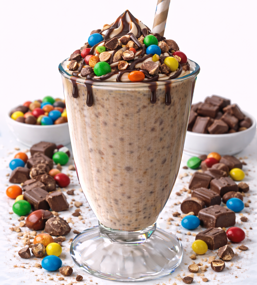 Süßbasierte Milchshakes