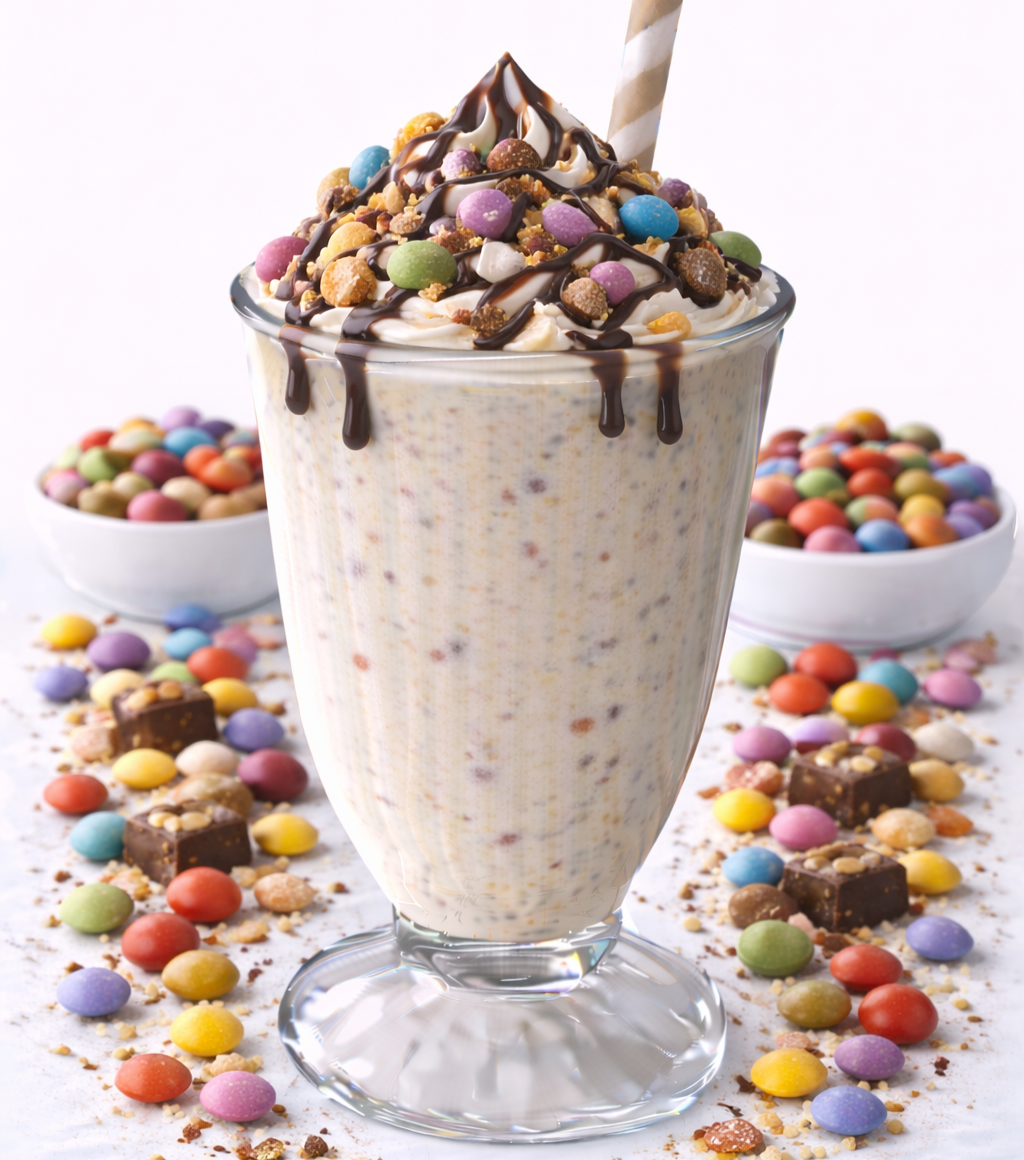Süßbasierte Milchshakes