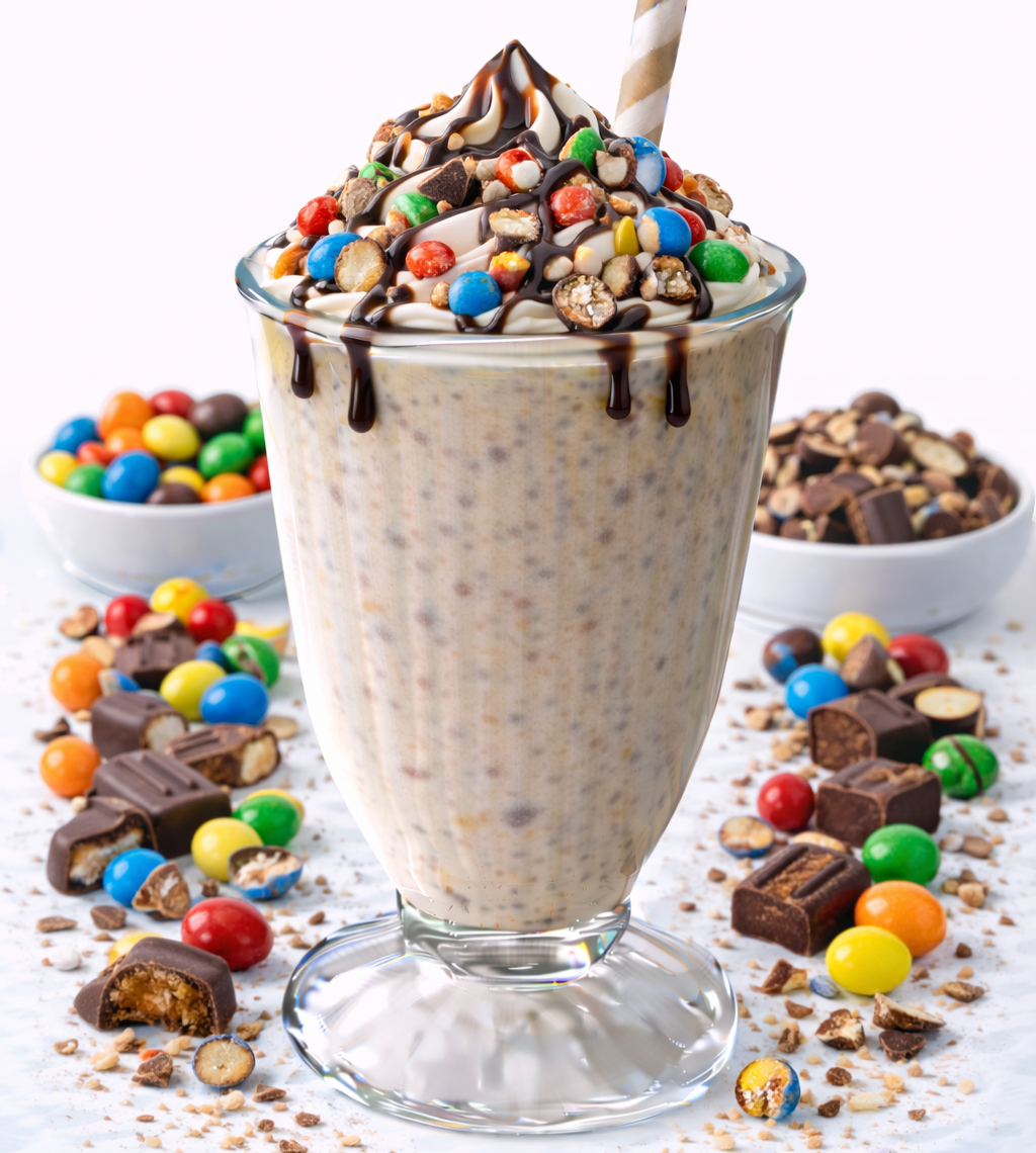 Süßbasierte Milchshakes